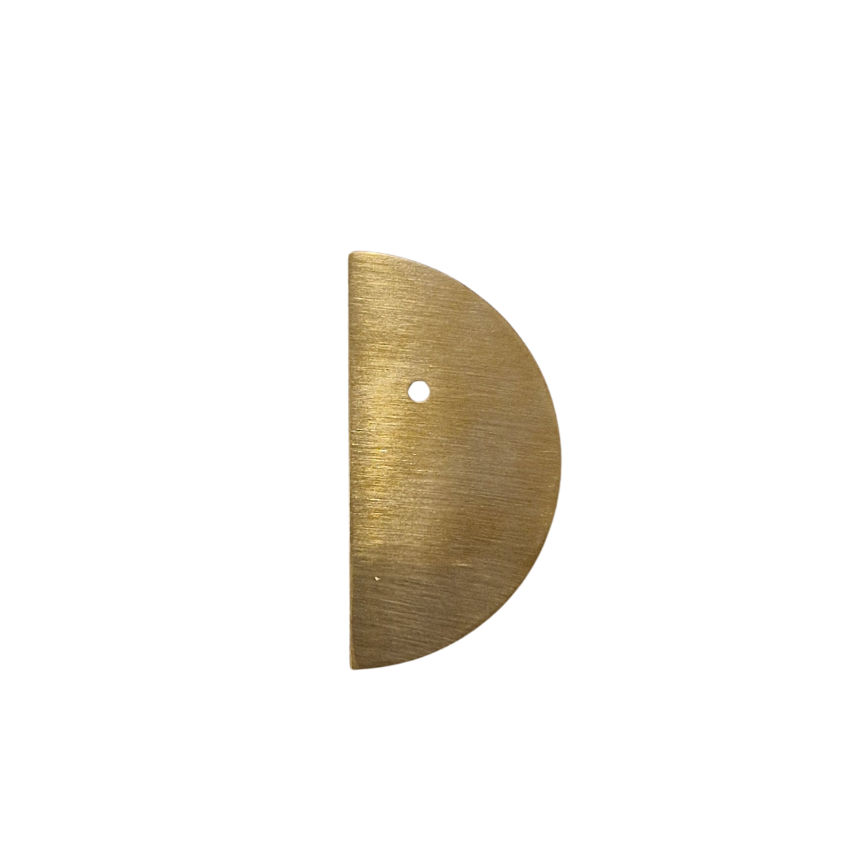 Plaque demi-lune