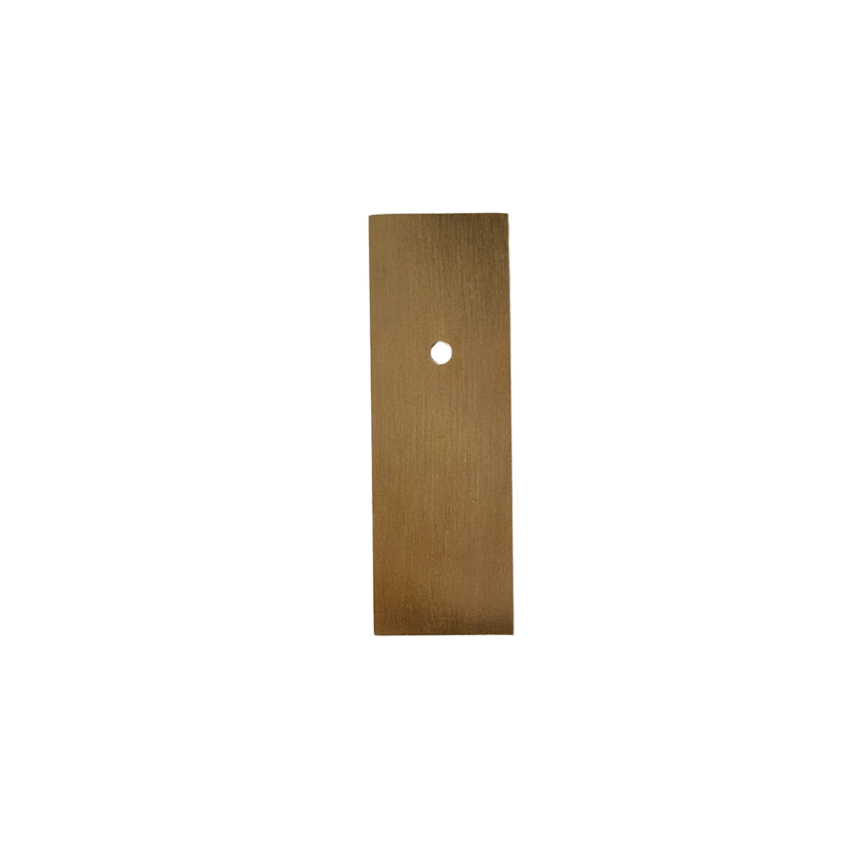Plaque rectangle